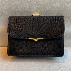 Vintage snakeskin Clutch